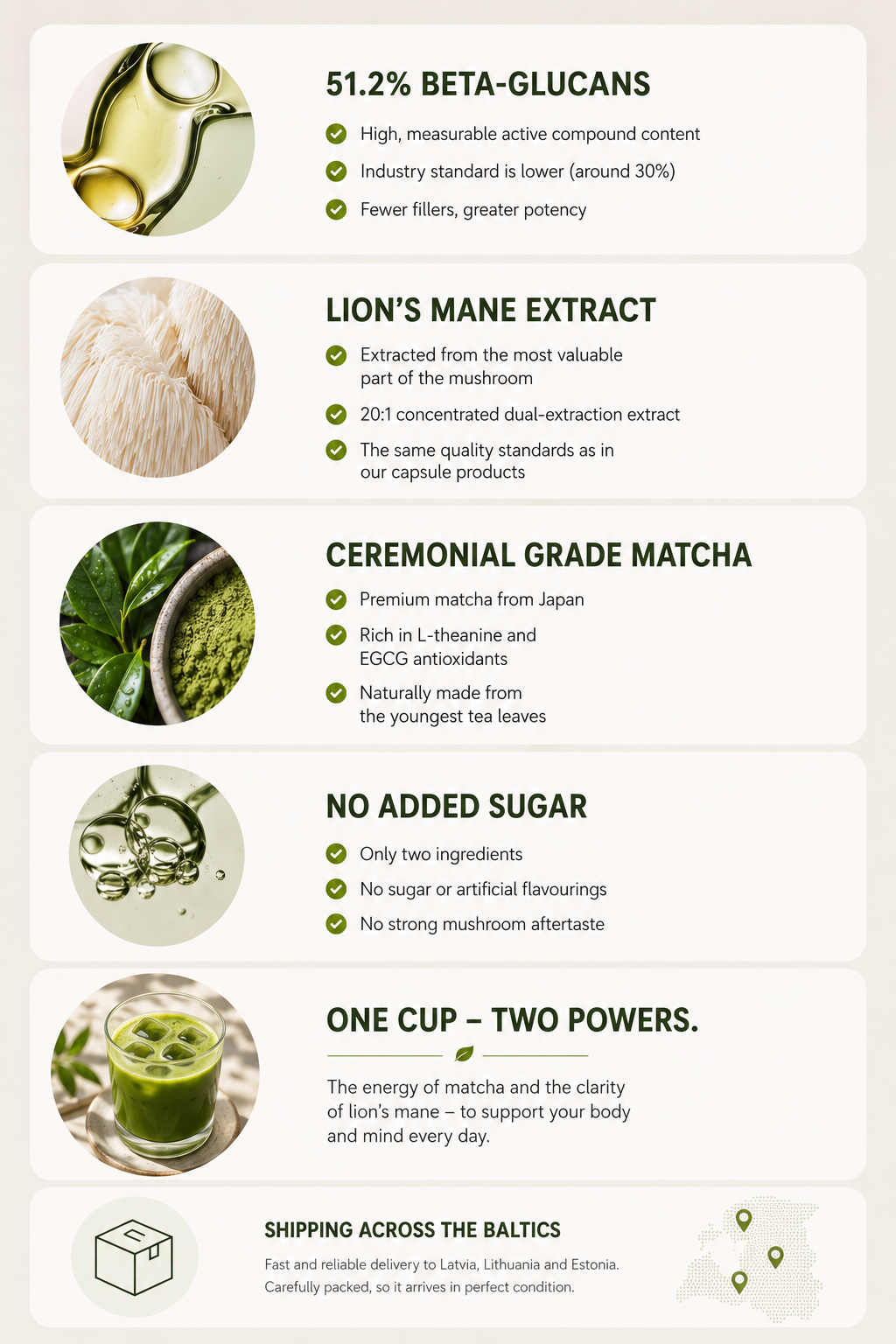 MATCHA & LION'S MANE BLEND